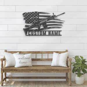 Custom-Gun-American-Flag-Metal-Wall-Art-LED-Light-3-4