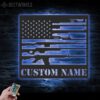 Custom-Gun-American-Flag-Metal-Wall-Art-LED-Light-4