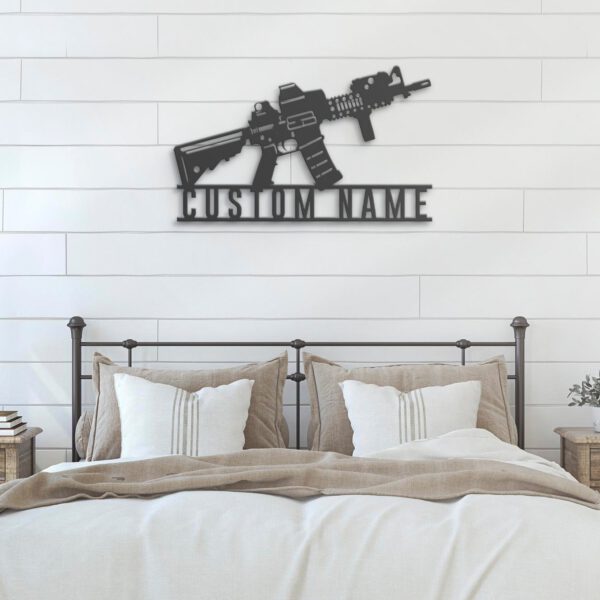 Custom-Gun-Metal-Wall-Art-LED-Light-10