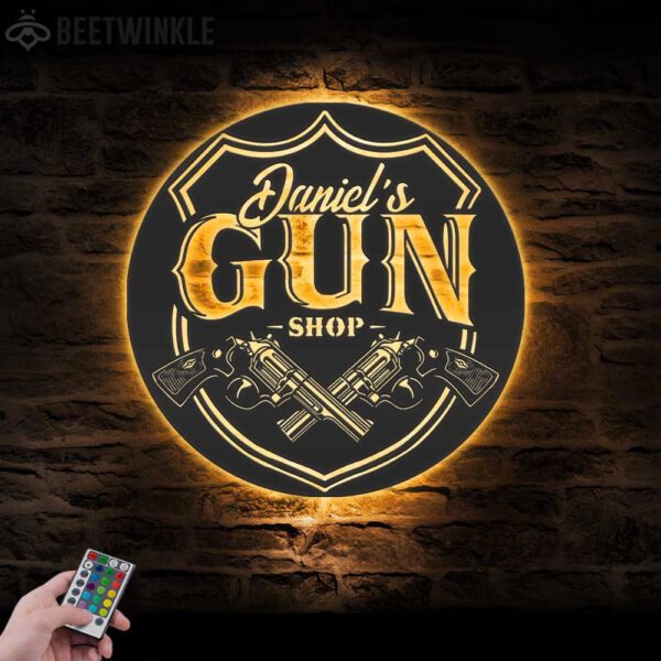 Custom-Gun-Metal-Wall-Art-LED-Light-7-5