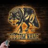 Custom-Halloween-Wolf-Metal-Wall-Art-LED-Light-3