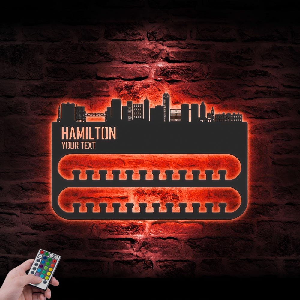 Custom-Hamilton-Skyline-Sport-Medal-Hanger-With-Led-Light_8