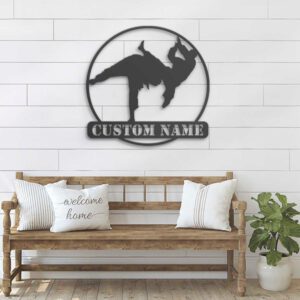 Custom-Hapkido-Metal-Wall-Art-with-LED-Light-2