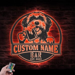 Custom-Havanese-Thirsty-Beer-Pub-Metal-Wall-Art-LED-Light_1