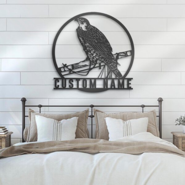 Custom-Hawk-Metal-Wall-Art-LED-Light-6