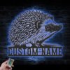 Custom-Hedgehog-Metal-Wall-Art-LED-Light