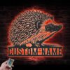 Custom-Hedgehog-Metal-Wall-Art-LED-Light-3