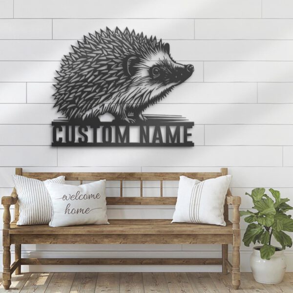 Custom-Hedgehog-Metal-Wall-Art-LED-Light-5