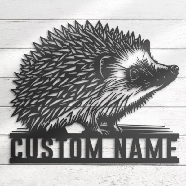 Custom-Hedgehog-Metal-Wall-Art-LED-Light-8