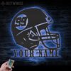 Custom-Helmet-American-Football-Metal-Wall-Art-LED-Light-3