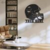 Custom-Helmet-American-Football-Metal-Wall-Art-LED-Light-6