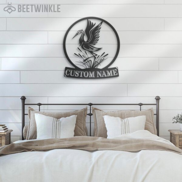 Custom-Heron-Bird-Metal-Wall-Art-LED-Light-7-1