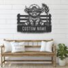 Custom-Highland-Cow-Wearing-Ballcap-Farmhouse-Metal-Wall-Art-LED-Light-4