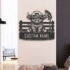 Custom-Highland-Cow-Wearing-Ballcap-Farmhouse-Metal-Wall-Art-LED-Light-5