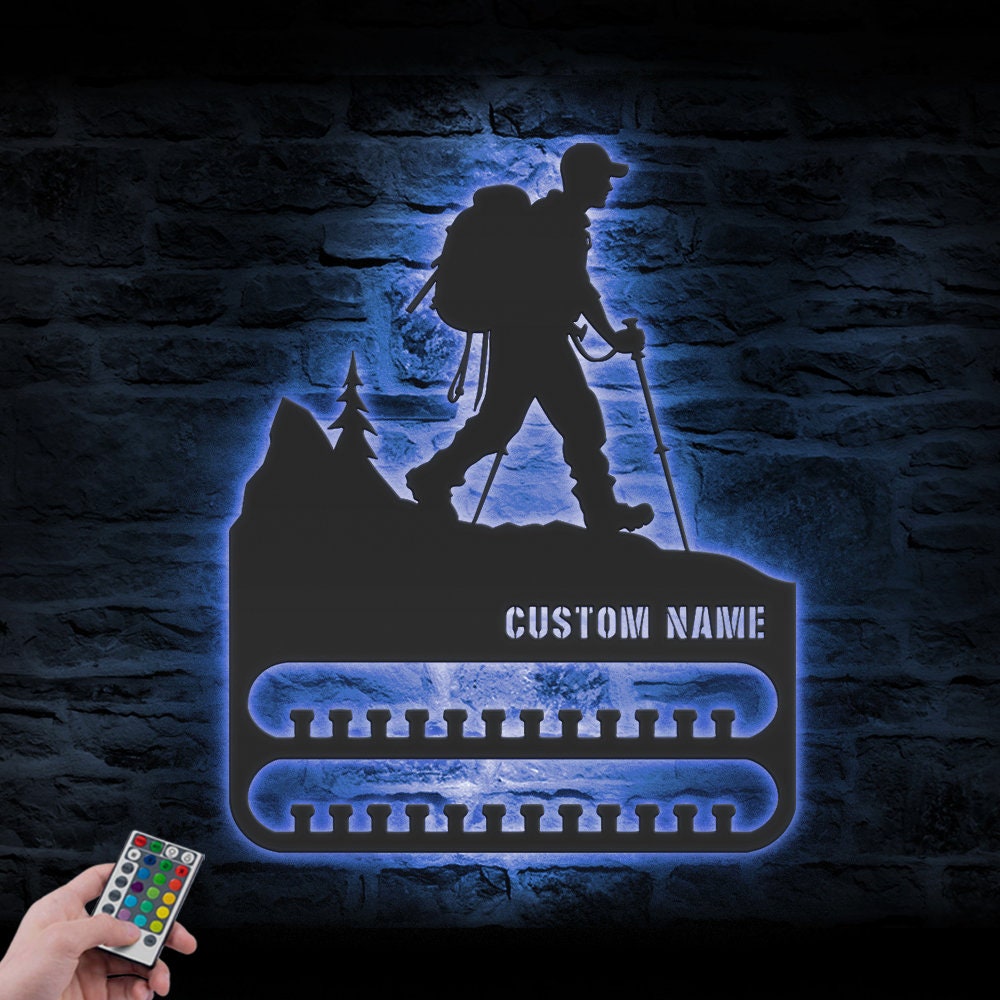 Custom-Hiking-Medal-Hanger-With-Led-Light_6