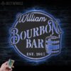 Custom-Home-Pub-Gin-Bourbon-Bar-Metal-Wall-Art-LED-Light