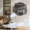 Custom-Home-Pub-Gin-Bourbon-Bar-Metal-Wall-Art-LED-Light-7