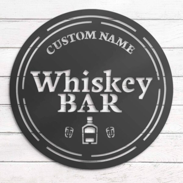 Custom-Home-Pub-Gin-Whiskey-Bar-Metal-Wall-Art-LED-Light-16