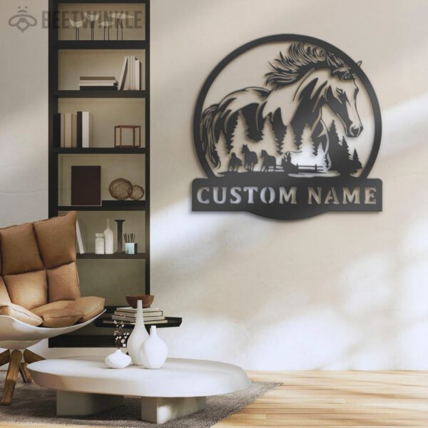 Custom-Horse-Farmhouse-Metal-Wall-Art-LED-Light-6-2