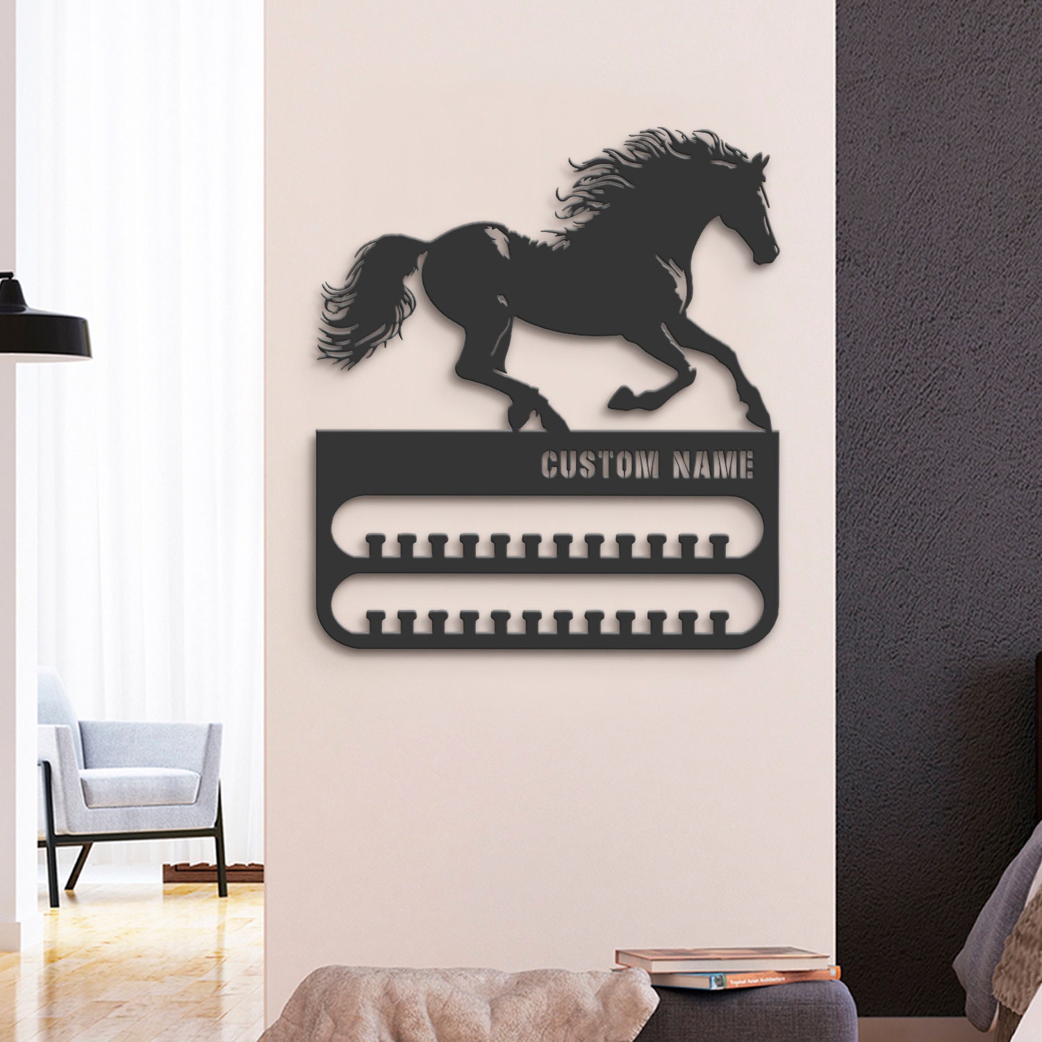 Custom-Horse-Racing-Medal-Hanger-With-Led-Light_8