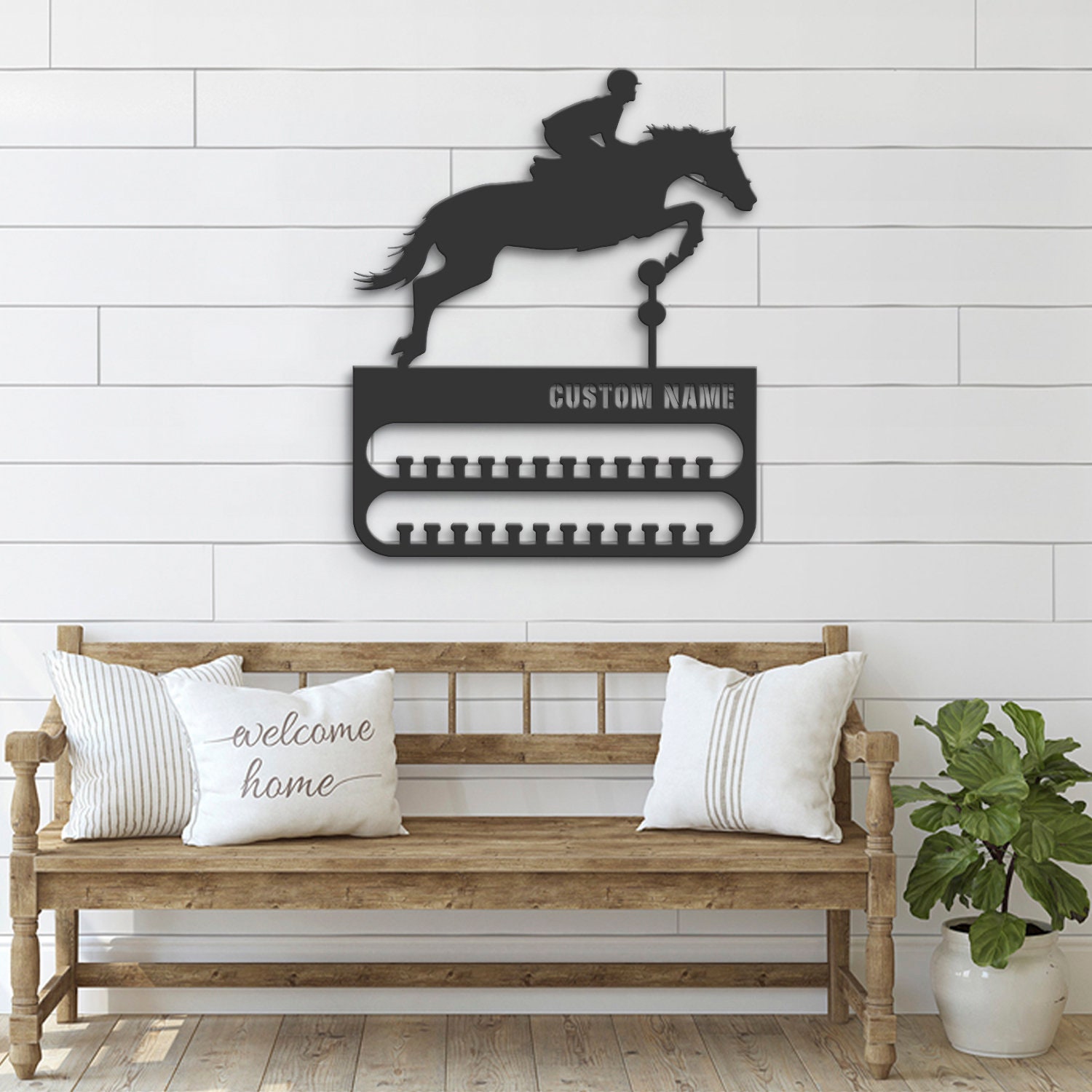 Custom-Horse-Racing-Medal-Hanger-With-Led_6