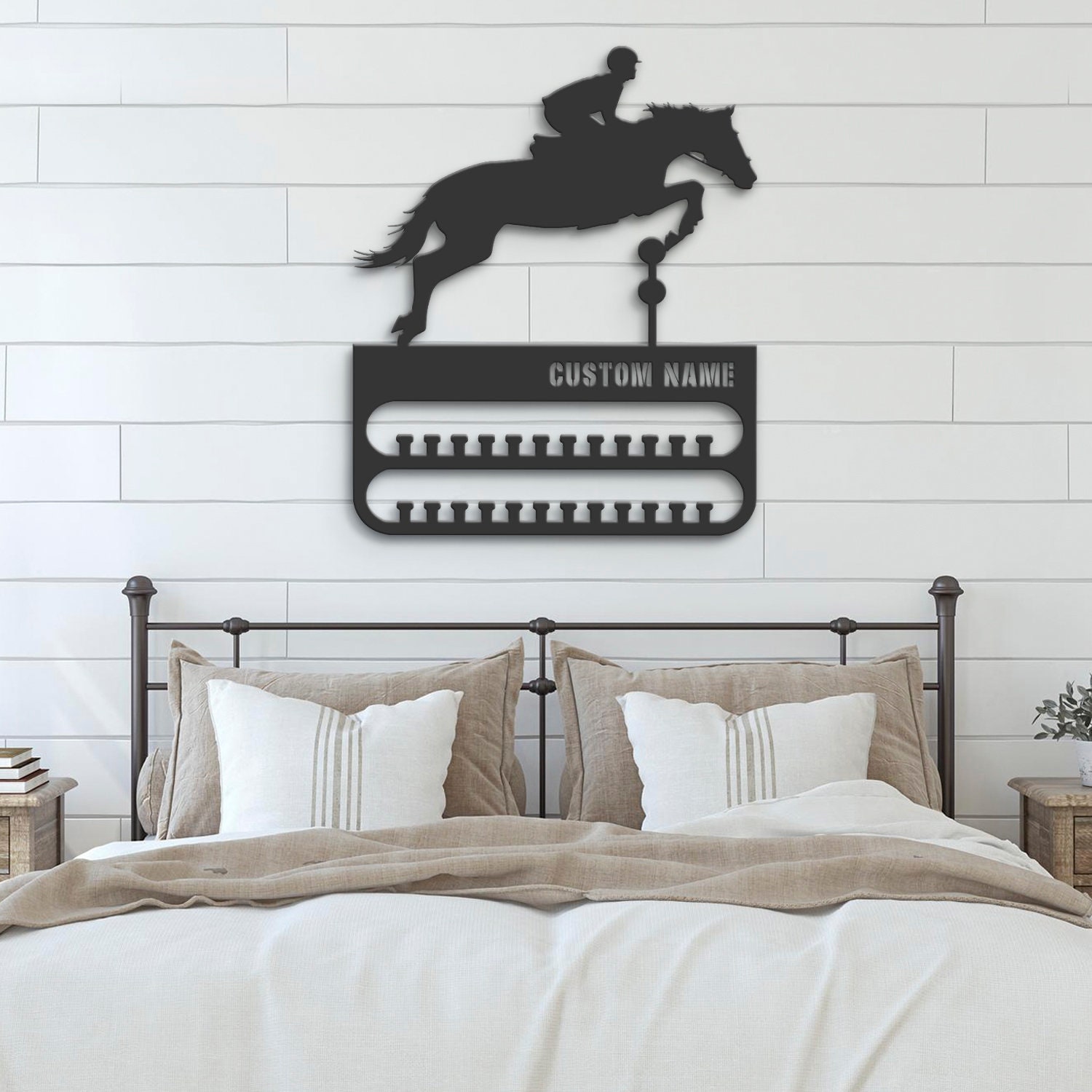 Custom-Horse-Racing-Medal-Hanger-With-Led_7