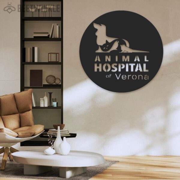 Custom-Hospital-Animal-Clinic-Metal-Wall-Art-LED_1