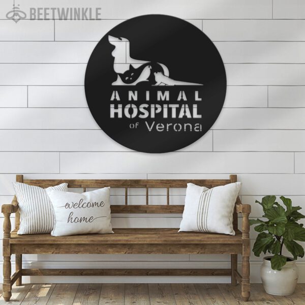 Custom-Hospital-Animal-Clinic-Metal-Wall-Art-LED_4