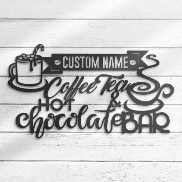 Custom-Hot-Chocolate-And-Coffee-Tea-Bar-Metal-Wall-Art-LED-Light-7