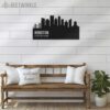 Custom-Houston-Skyline-Metal-Wall-Art-LED-Light-6