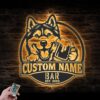 Custom-Husky-Malamute-Mix-Thirsty-Beer-Pub-Metal-Wall-Art-LED-Light_6