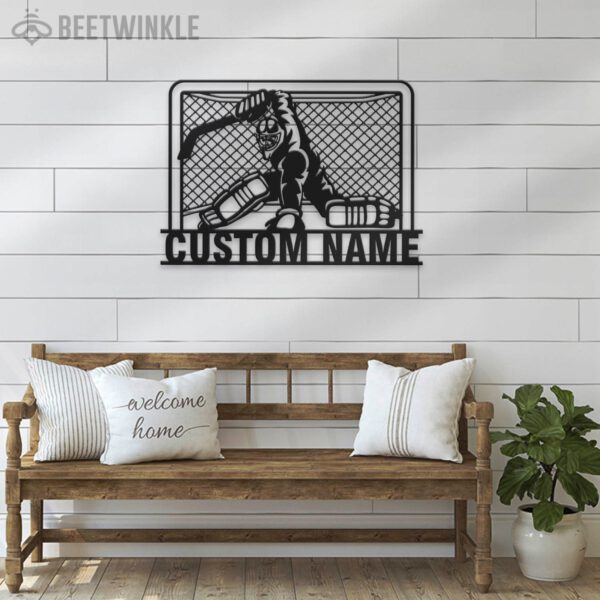 Custom-Ice-Hockey-Player-Metal-Wall-Art-LED-Light-1