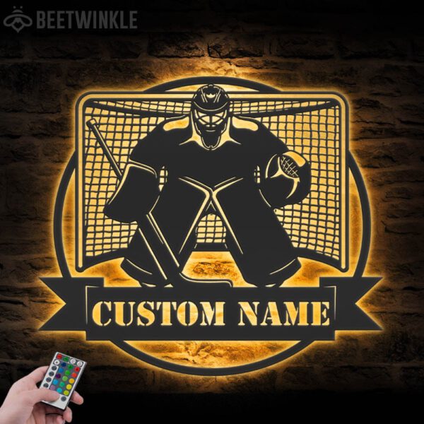 Custom-Ice-Hockey-Player-Metal-Wall-Art-LED-Light-8