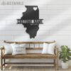 Custom-Illinois-Map-Metal-Wall-Art-LED-Light-3