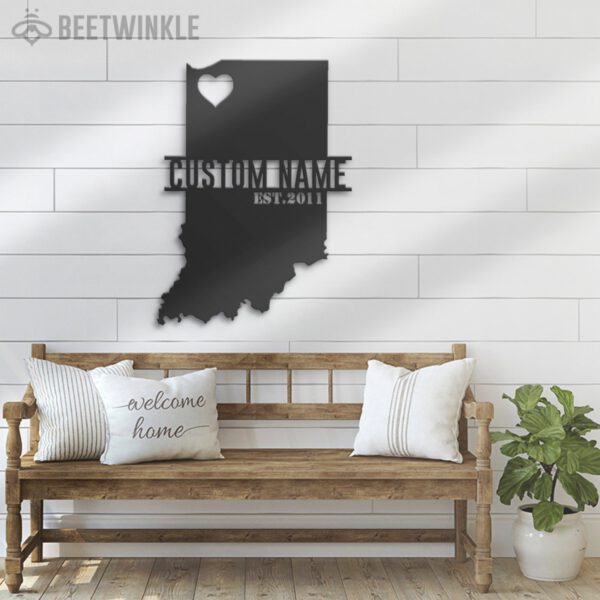 Custom-Indiana-Map-Metal-Wall-Art-LED-Light-5