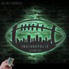 Custom-Indianapolis-Skyline-American-Football-Metal-Wall-Art-LED-Light