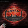 Custom-Indianapolis-Skyline-American-Football-Metal-Wall-Art-LED-Light-2