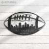 Custom-Indianapolis-Skyline-American-Football-Metal-Wall-Art-LED-Light-8