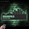 Custom-Indianapolis-Skyline-Metal-Wall-Art-LED-Light-4