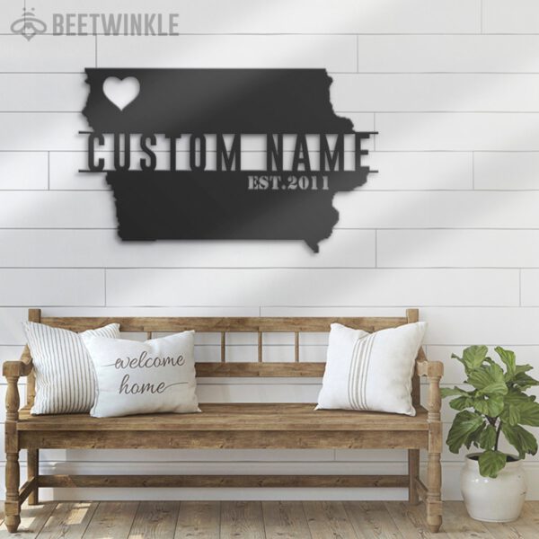 Custom-Iowa-Map-Metal-Wall-Art-LED-Light-8