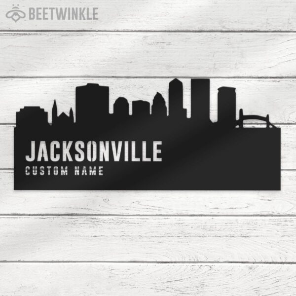 Custom-Jacksonville-Skyline-Metal-Wall-Art-LED-Light