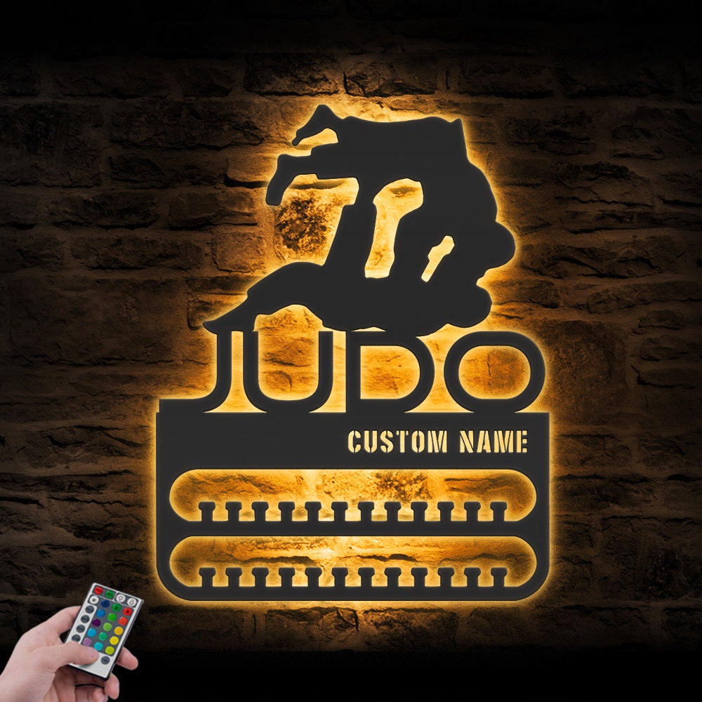 Custom-Judo-Medal-Hanger-With-Led_2