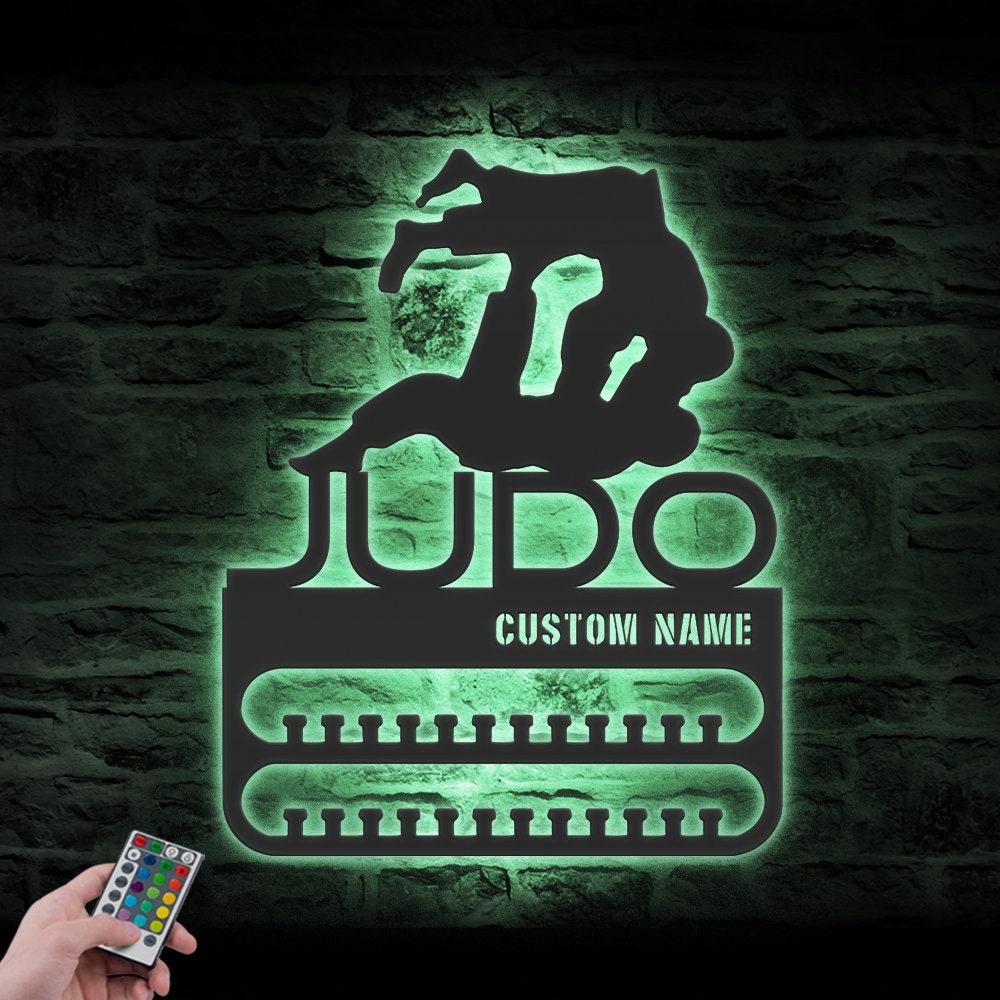 Custom-Judo-Medal-Hanger-With-Led_4