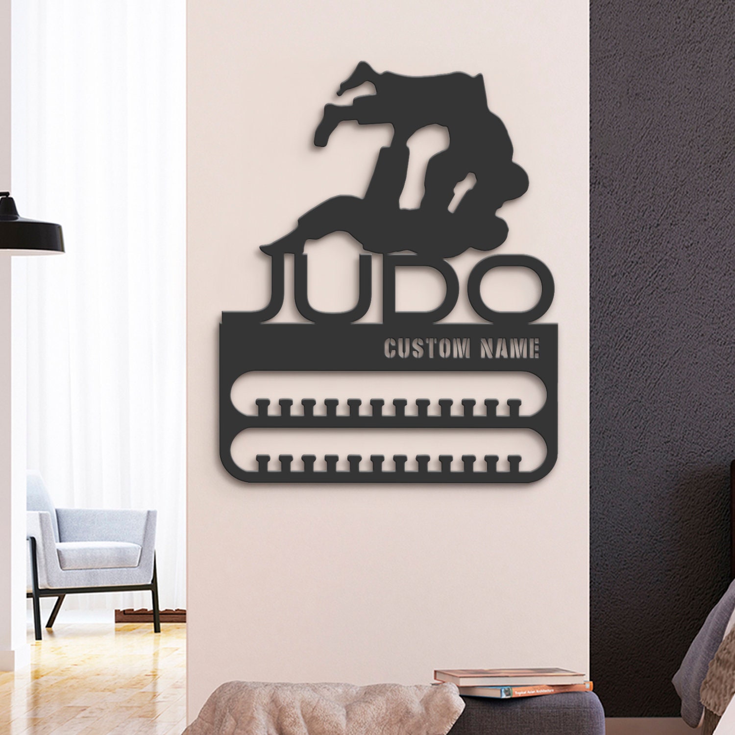 Custom-Judo-Medal-Hanger-With-Led_7