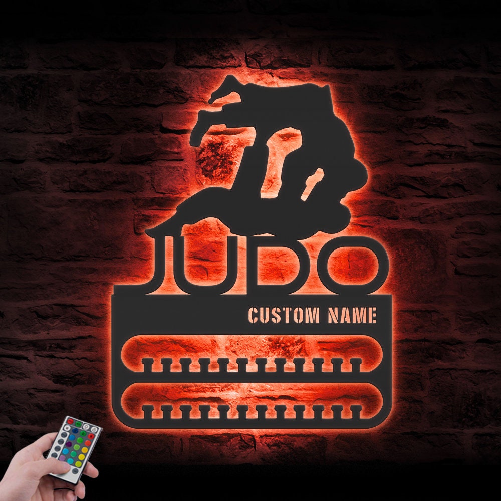 Custom-Judo-Medal-Hanger-With-Led_8