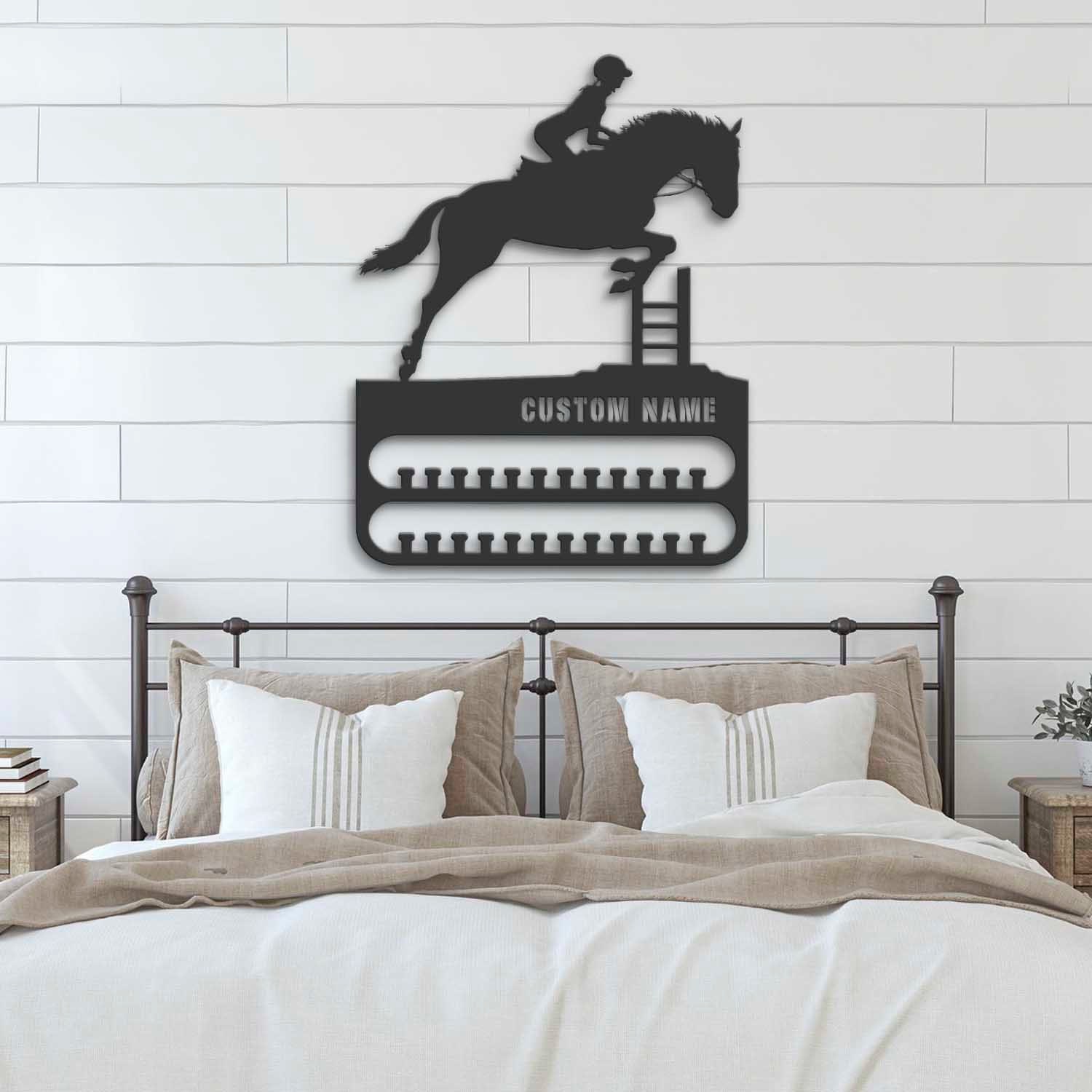 Custom-Jumping-Horse-Medal-Hanger-With-Led_3