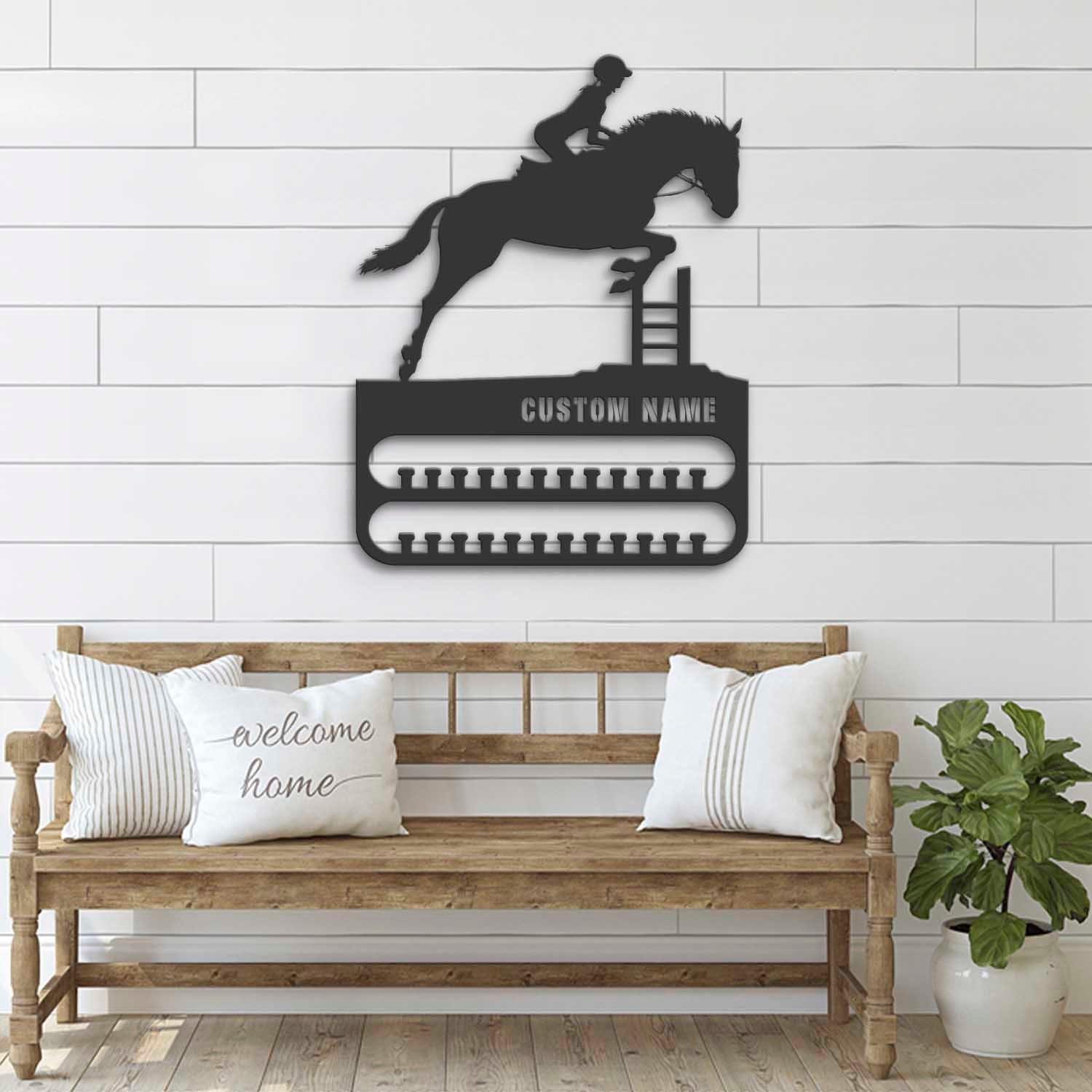 Custom-Jumping-Horse-Medal-Hanger-With-Led_5