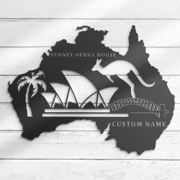 Custom-Kangaroo-Australia-Map-Metal-Wall-Art-LED-Light-8