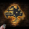 Custom-Kangaroo-Australia-Map-State-Metal-Wall-Art-LED-Light-6