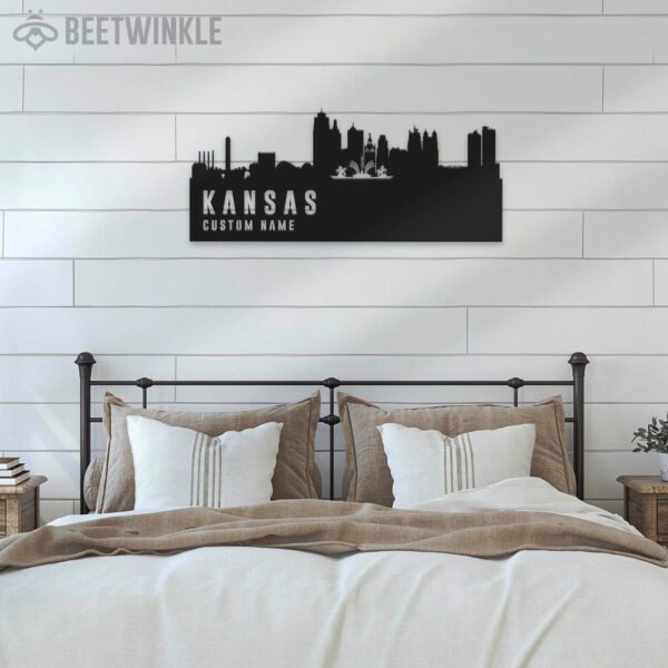 Custom-Kansas-City-Skyline-Metal-Wall-Art-LED-Light-6